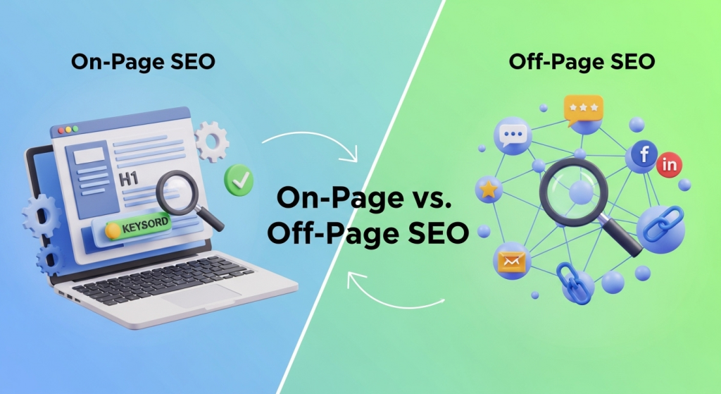 The Difference Between On-Page and Off-Page SEO (and Why Both Matter)