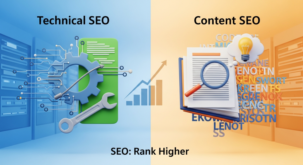 The Difference Between Technical and Content SEO