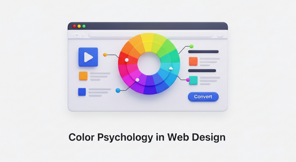 How to Use Color Psychology in Web Design to Increase Conversions